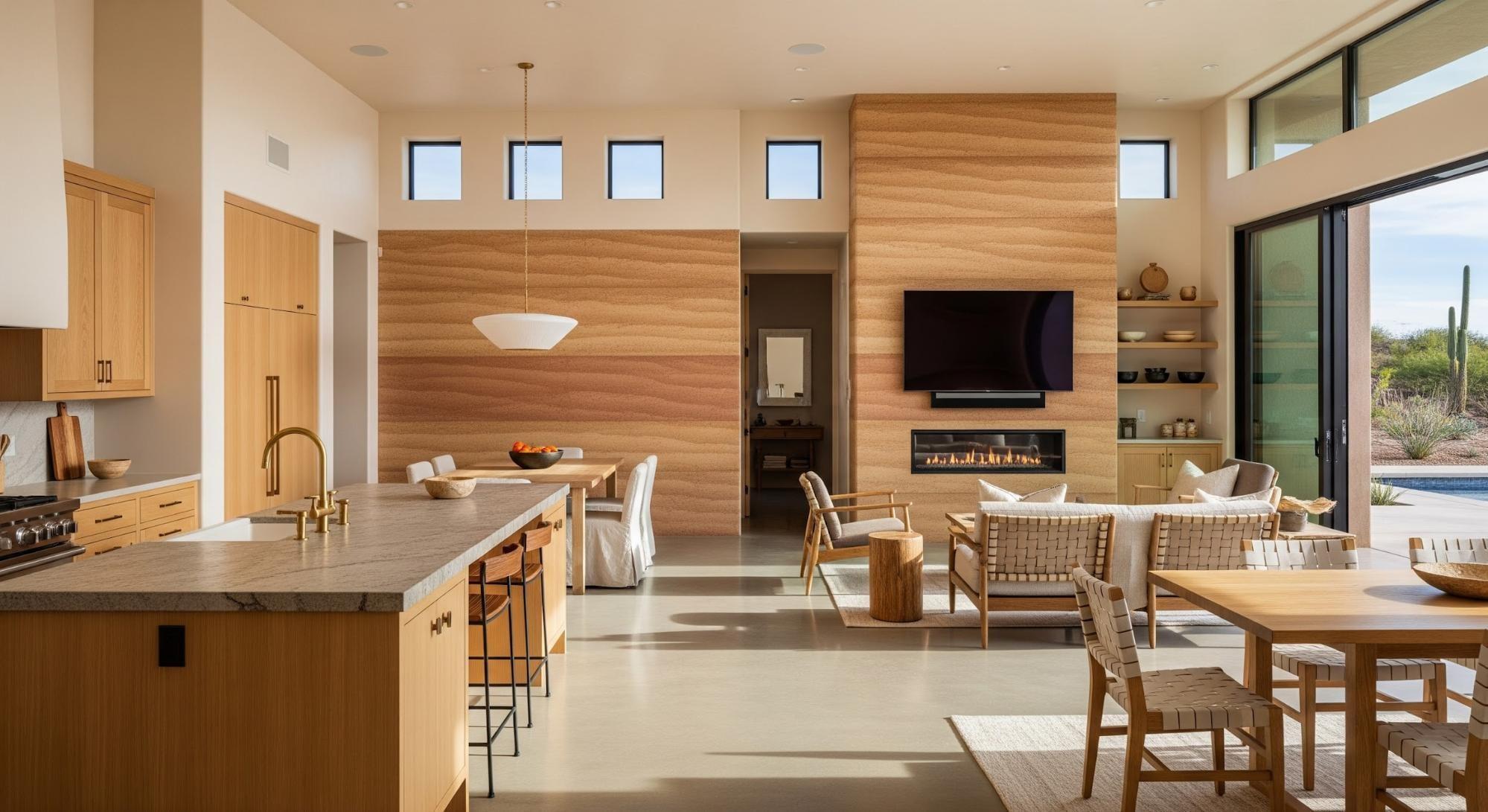 SENERGY360: kitchen &amp; living room