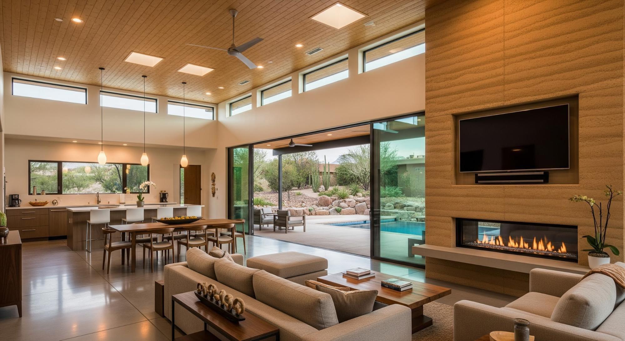 SENERGY360: kitchen &amp; living room