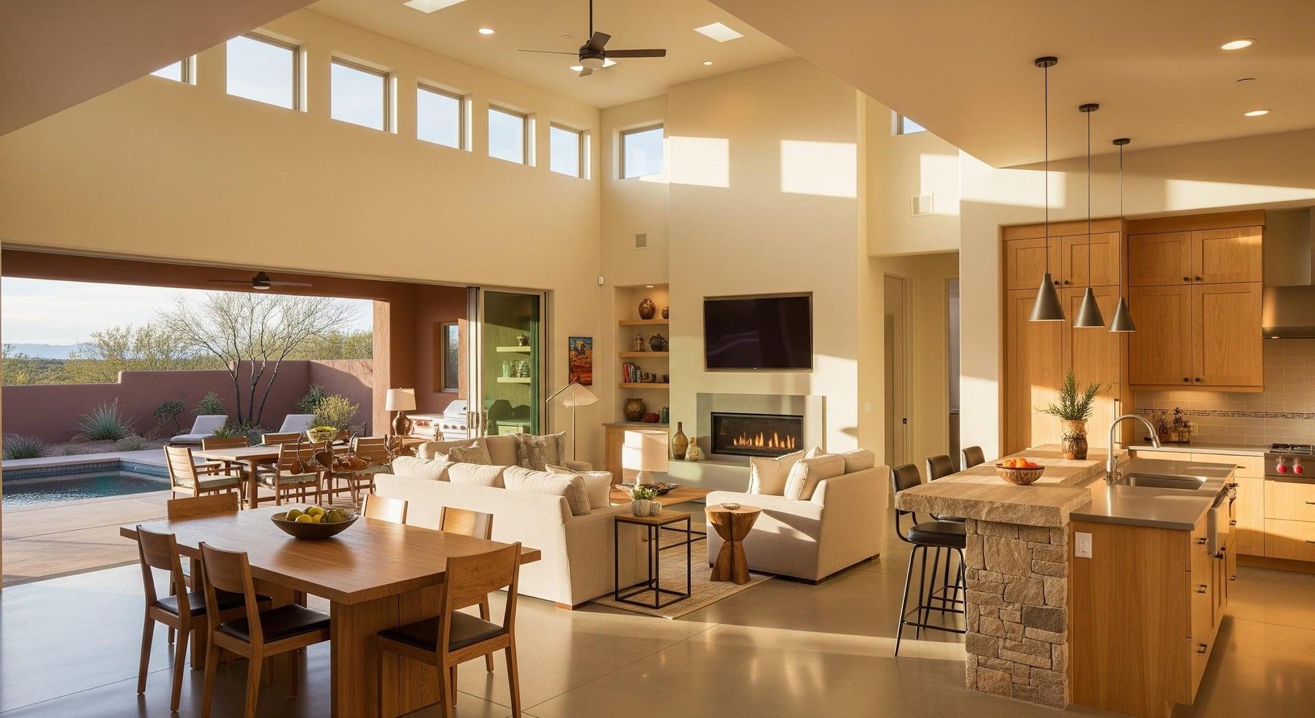 Main living area of an ELEMENT home