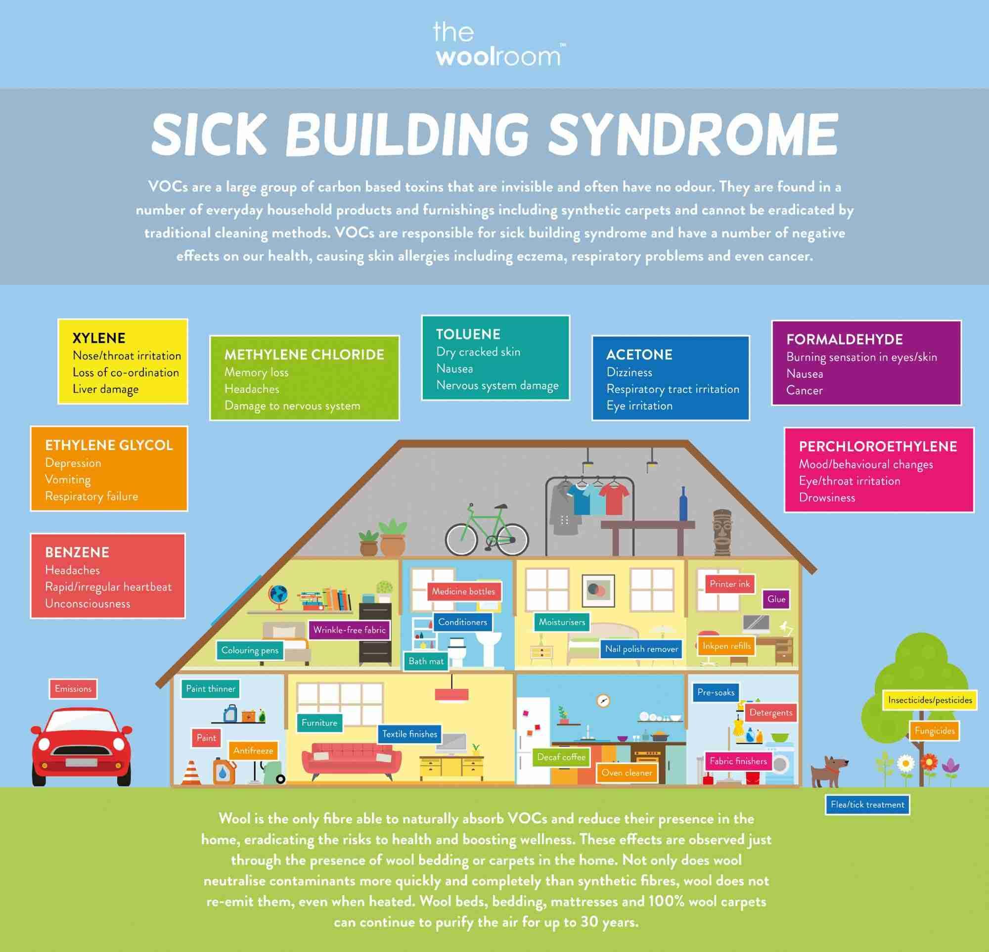 Sick Building Syndrome VOC Infographic